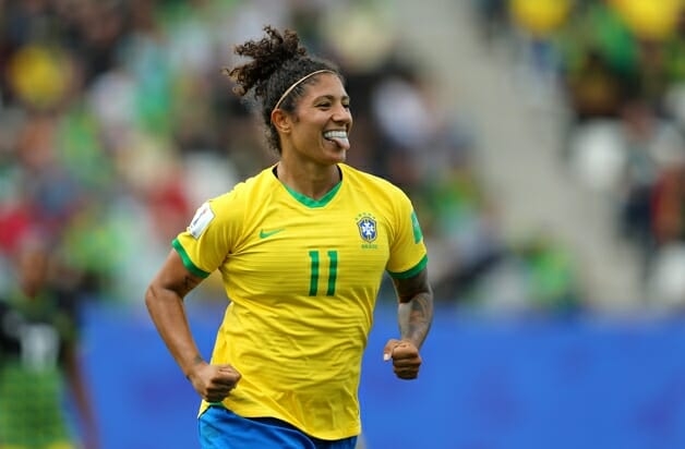 Após 3 gols na estreia da Seleção, buscas por Cristiane crescem 7800%